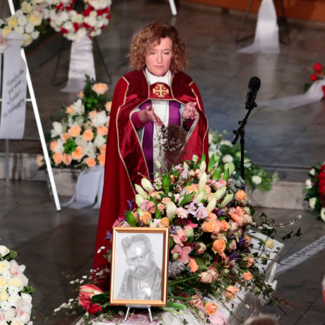 Ari Behn’s funeral